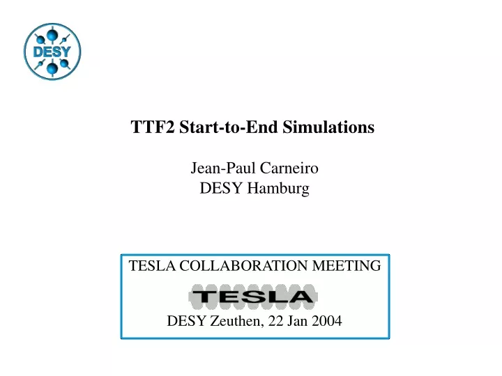 ttf2 start to end simulations jean paul carneiro