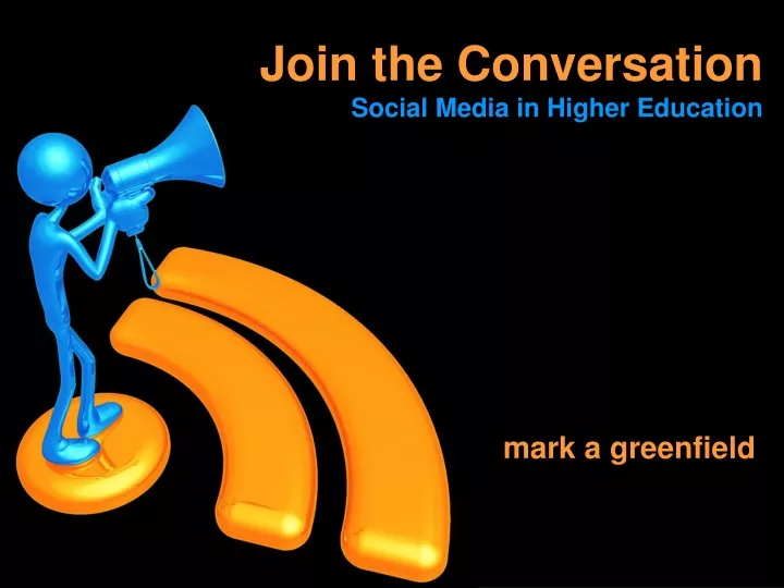 join the conversation social media in higher