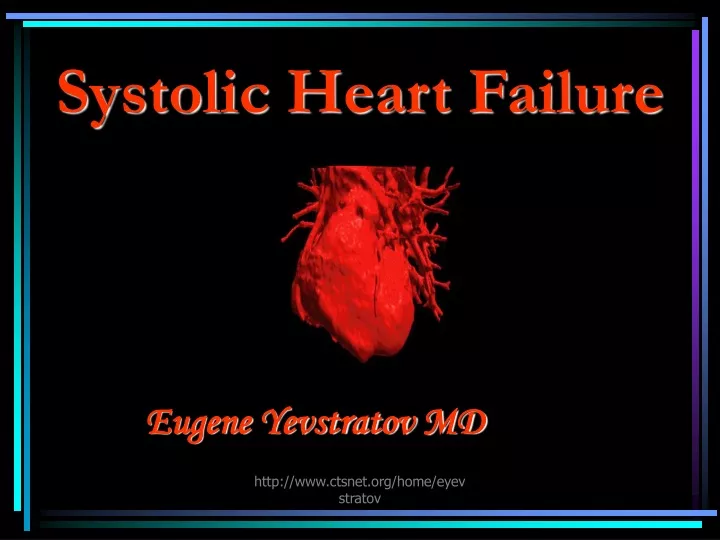 systolic heart failure