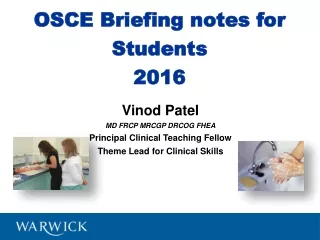 OSCE Briefing notes for  Students 2016