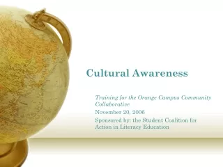 Cultural Awareness