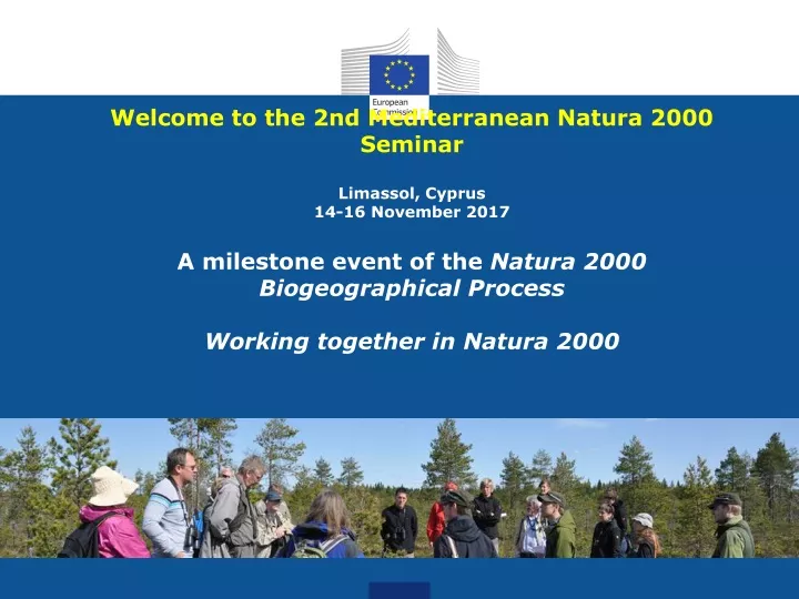 welcome to the 2nd mediterranean natura 2000