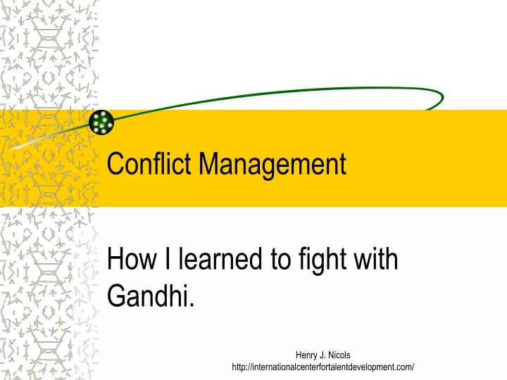 conflict management