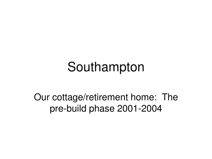 southampton