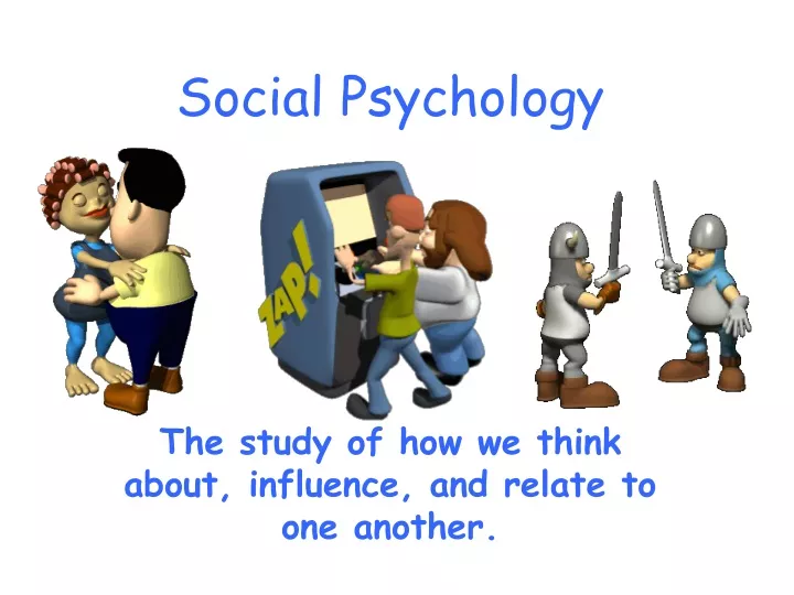 social psychology