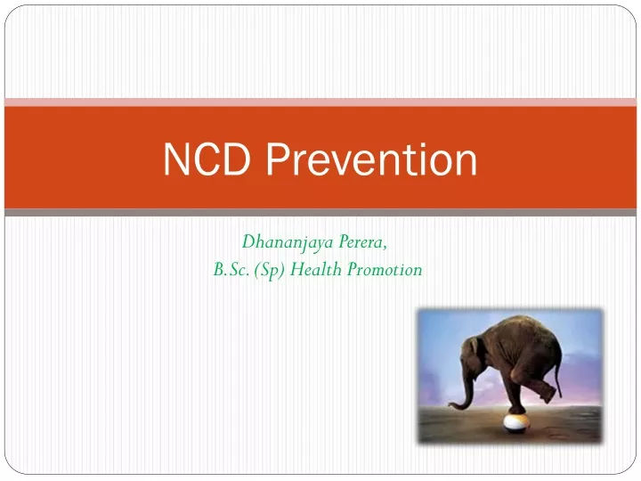 ncd prevention