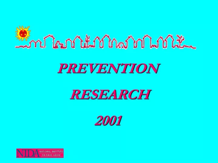 prevention research 2001