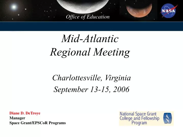 mid atlantic regional meeting