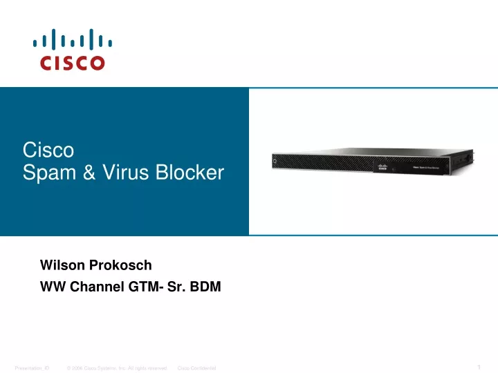 cisco spam virus blocker