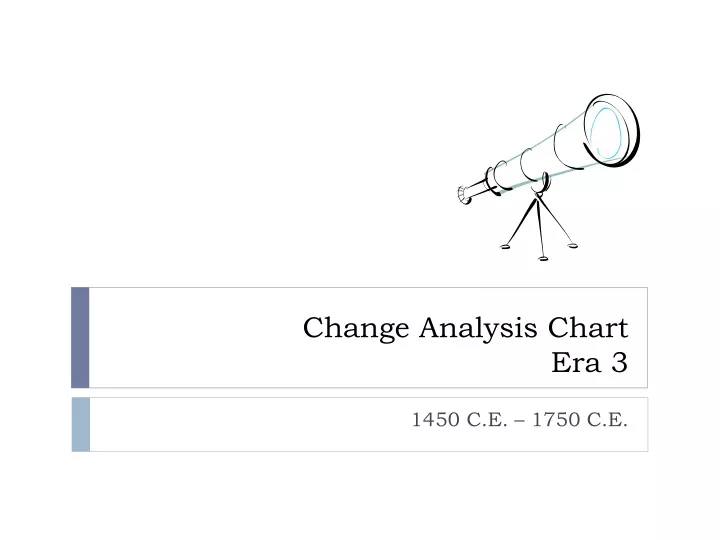 change analysis chart era 3