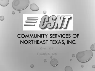 Community Services of Northeast Texas, Inc.