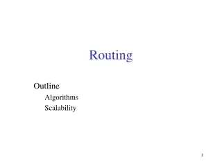 Routing