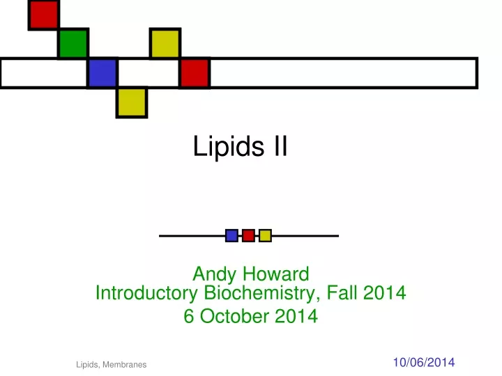 lipids ii