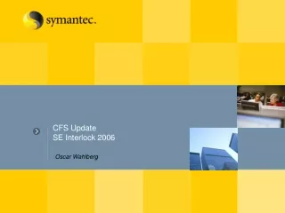 CFS Update SE Interlock 2006