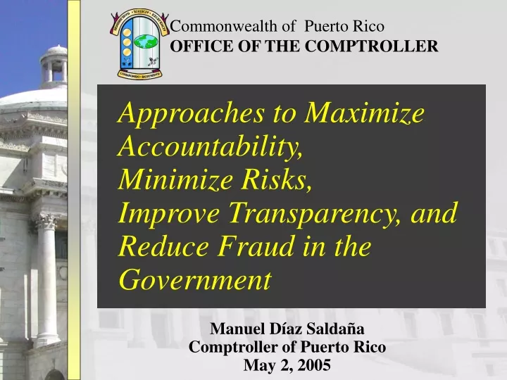 commonwealth of puerto rico office