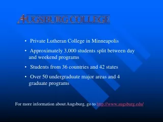 Private Lutheran College in Minneapolis
