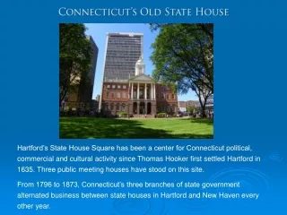 Connecticut’s Old State House
