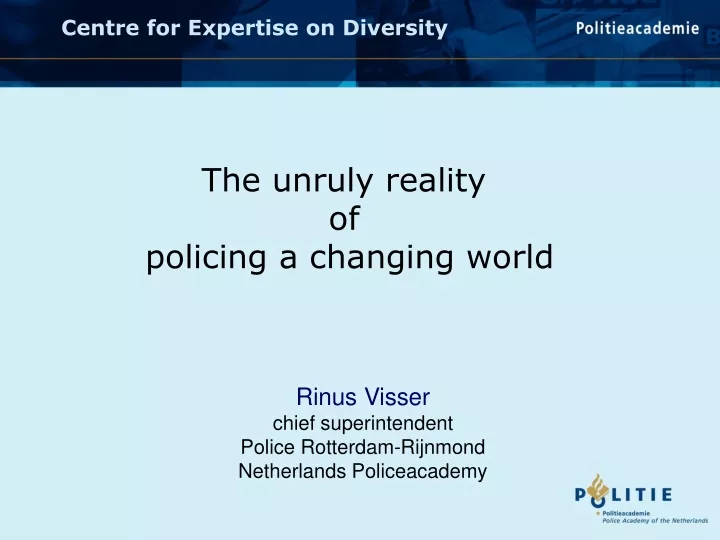 centre for expertise on diversity