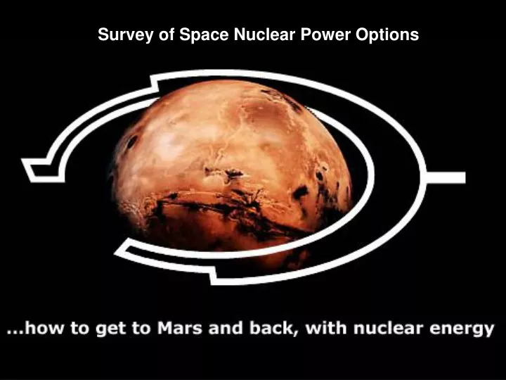 survey of space nuclear power options
