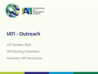 IATI - Outreach