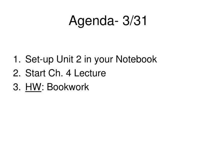agenda 3 31