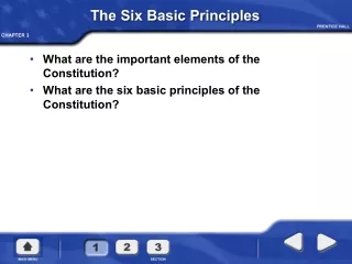 The Six Basic Principles