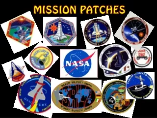 MISSION PATCHES