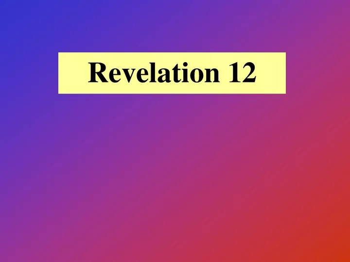 revelation 12