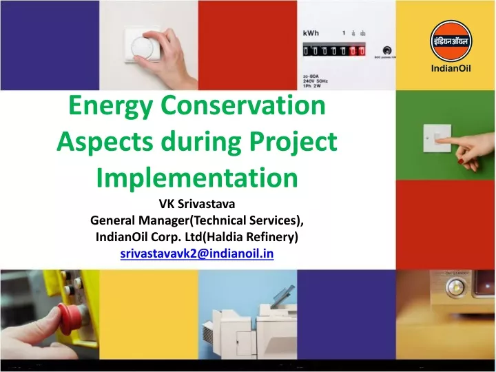 energy conservation aspects during project