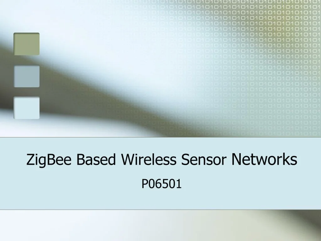 PPT - ZigBee Based Wireless Sensor Networks PowerPoint Presentation ...