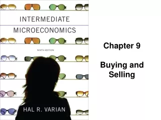 Chapter 9 Buying and Selling