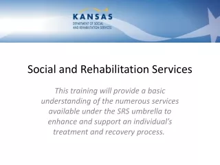 Social and Rehabilitation Services