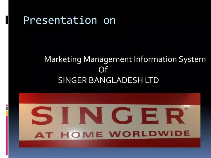 presentation on