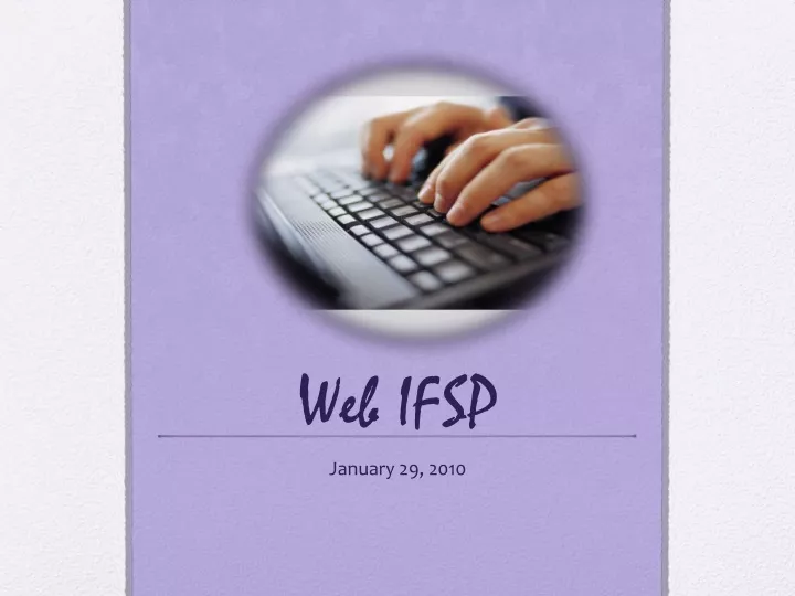 web ifsp