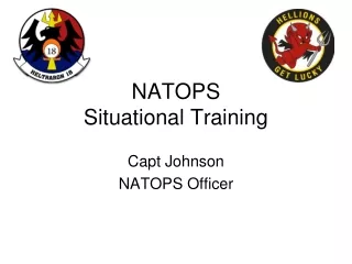 NATOPS  Situational Training