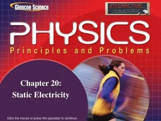 Chapter 20: Static Electricity