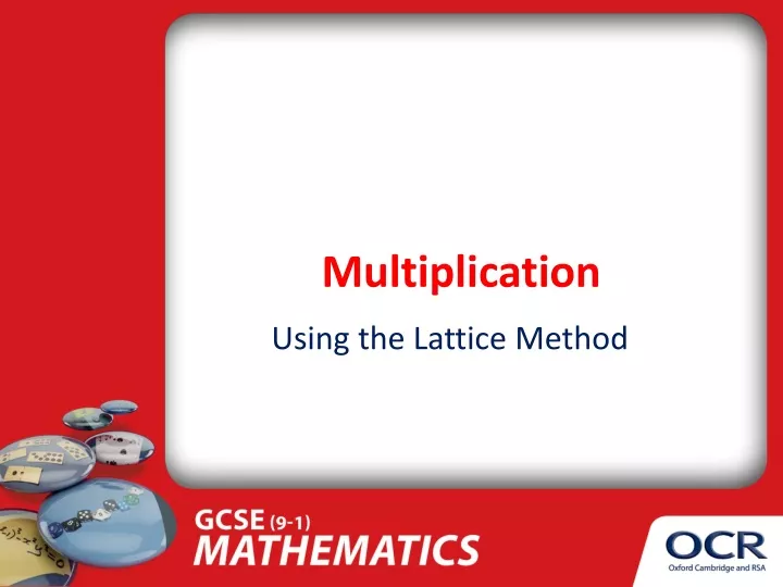 using the lattice method