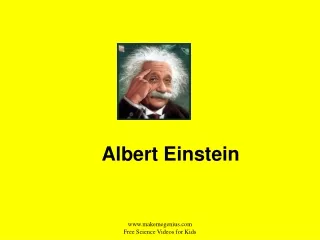 Albert Einstein