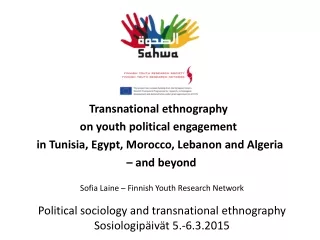 Transnational ethnography  on youth political engagement