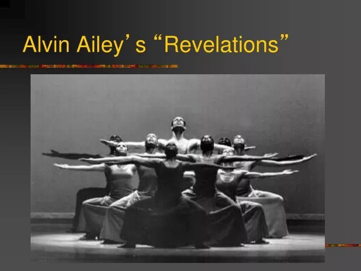 alvin ailey s revelations