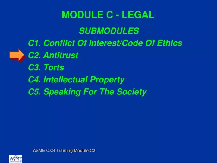 module c legal