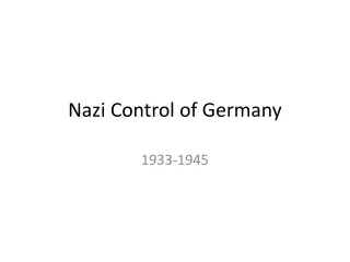 Nazi Control of Germany