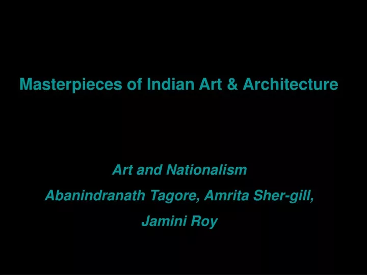 masterpieces of indian art architecture
