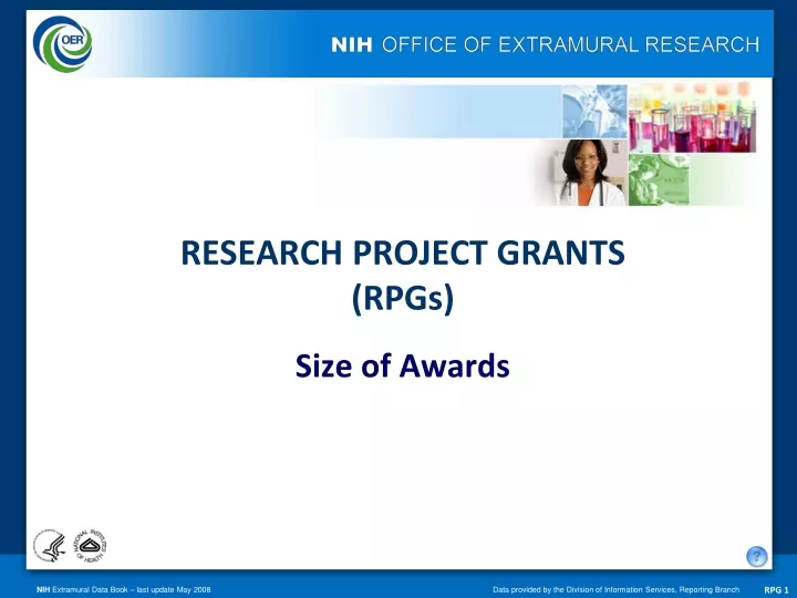 research project grants rpgs size of awards