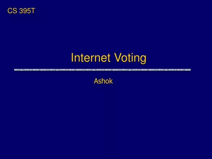 internet voting