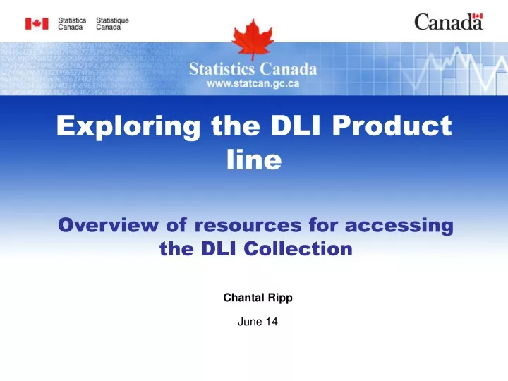 exploring the dli product line