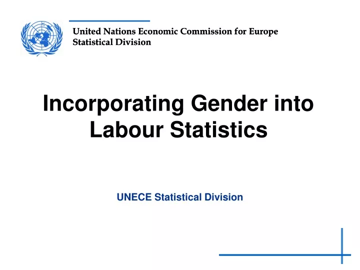 incorporating gender into labour statistics