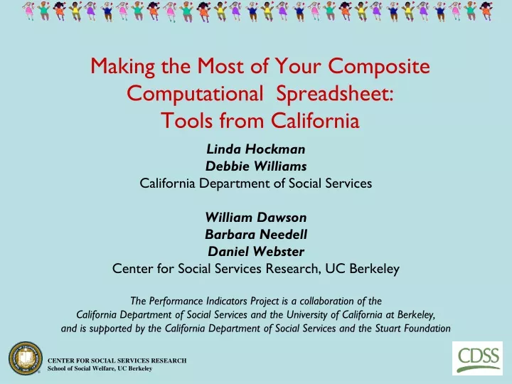 making the most of your composite computational spreadsheet tools from california