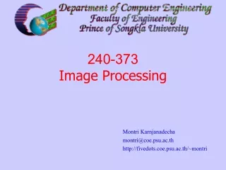 240-373  Image Processing