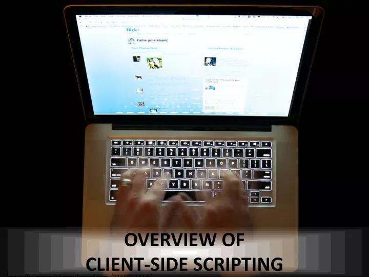 overview of client side scripting